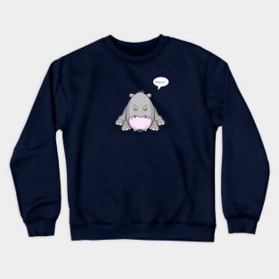 Eggy Hippo Crewneck Sweatshirt